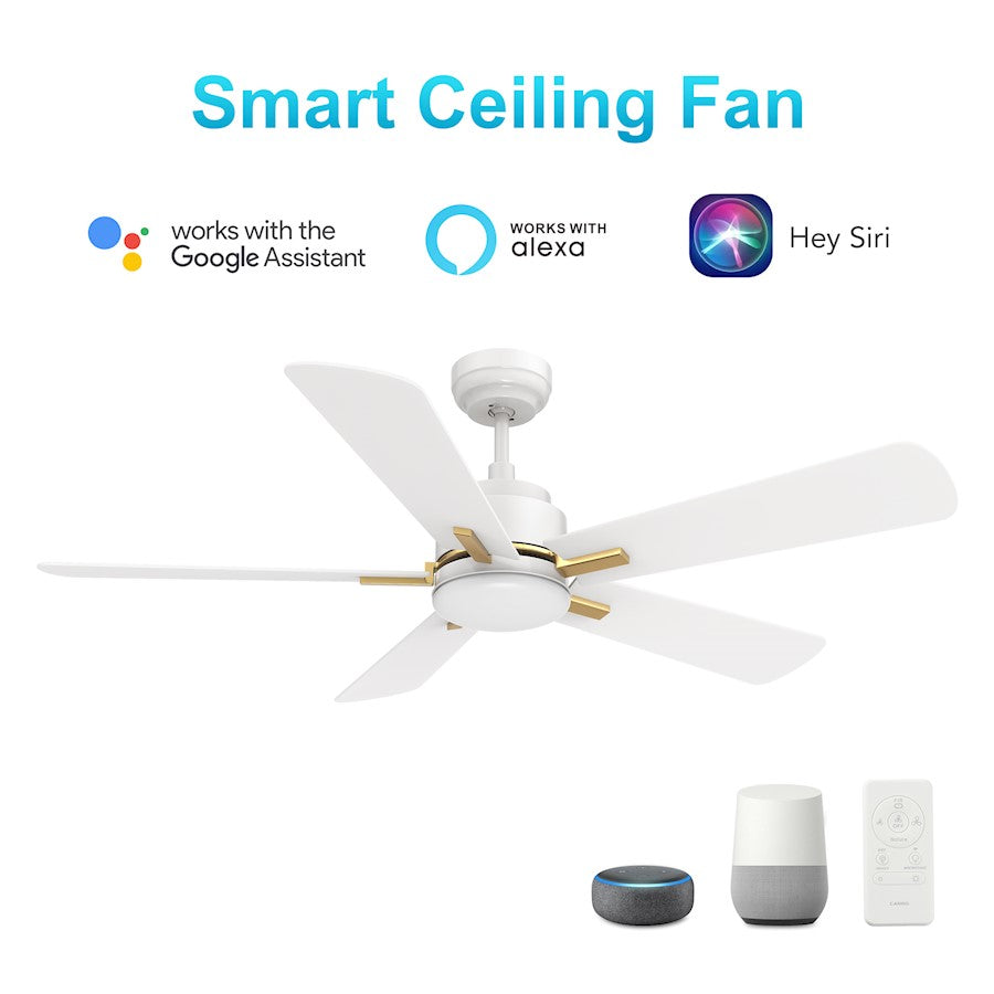 Carro Olinda 52" Ceiling Fan/Remote/Light Kit