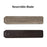 Carro Espear 52" Ceiling Flush Fan/Remote, Black/Walnut