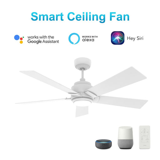 Carro Ascender 52" Wifi Smart Ceiling Fan/Remote/Light Kit