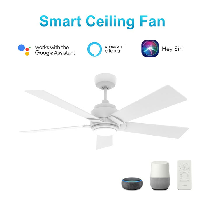 Carro Ascender 52" Wifi Smart Ceiling Fan/Remote/Light Kit