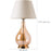 Carro Mawar 1 Light 25" Table Lamp/Single, Gold/Beige