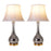 Carro Melati 1 Light 28" Table Lamp/Foldable, Set Of 2