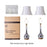 Carro Melati 1 Light 28" Table Lamp/Foldable, Set Of 2