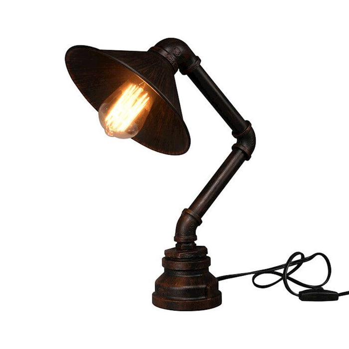 Carro Lyumina 1 Light 15" Table Lamp, Copper/Copper