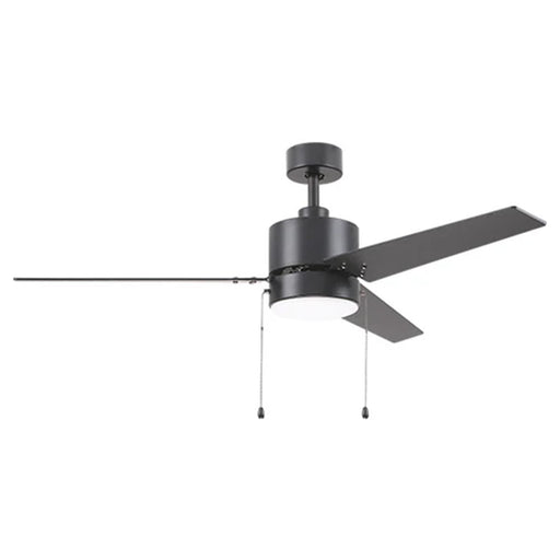 Carro Empire 52in 3-Blade Ceiling Fan | Black Plywood Blades and Integrated 3000K LED | Living Room & Bedroom | 15.5 x 52 x 52 | Model VWGA-523A3-L12-B2-1