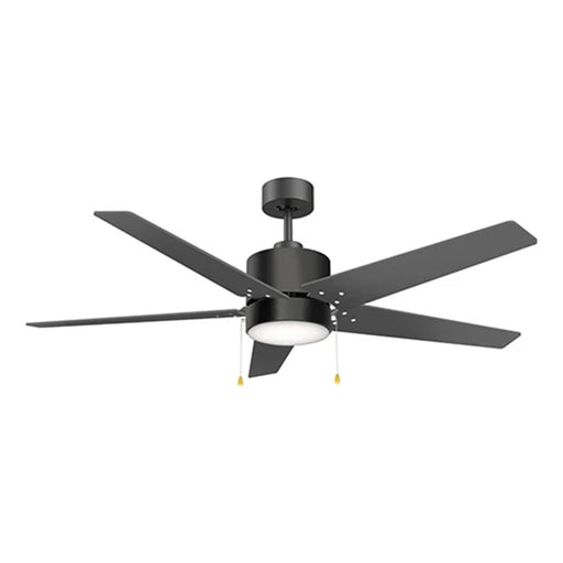 Carro Empire 52in 5-Blade Ceiling Fan | Black Plywood Blades and Integrated LED | Living Room & Bedroom | 52 x 52 x 15.5 in | Model VWGA-525A3-L12-B2-1