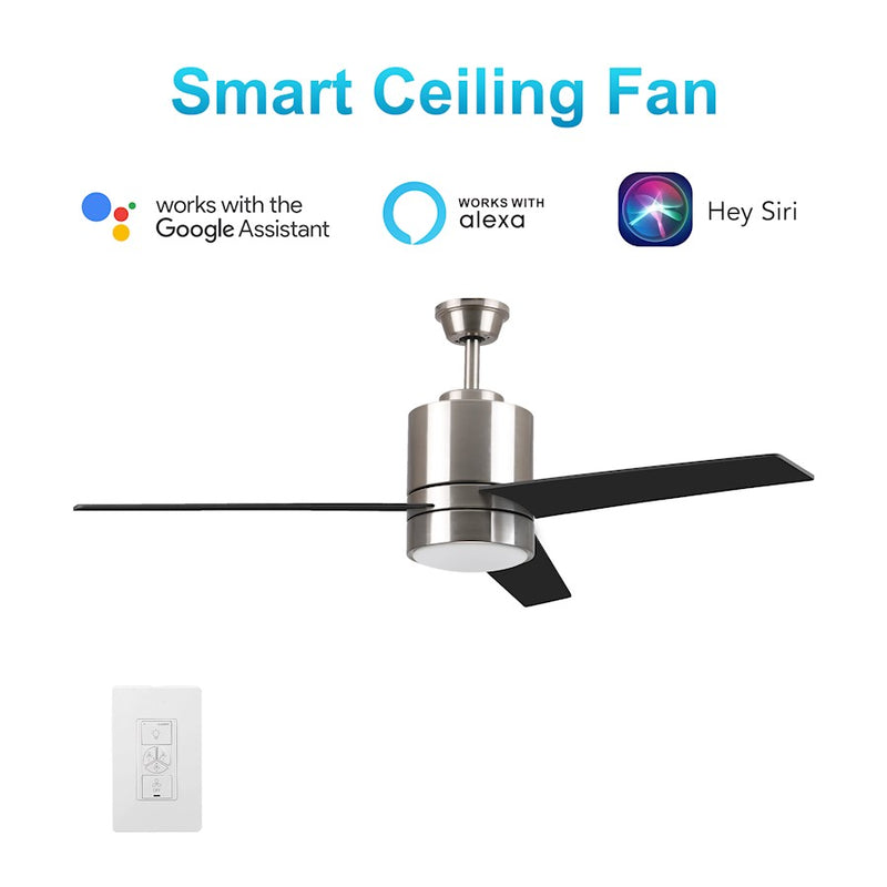 Carro Raiden 52" Wifi Ceiling Fan/LED Light Kit