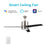 Carro Raiden 52" Wifi Ceiling Fan/LED Light Kit