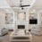 Carro Raiden 52" Wifi Ceiling Fan/LED Light Kit