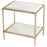 Cyan Design Westminster Side Table, Silver Leaf
