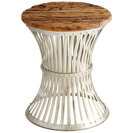 Cyan Design Dalton Side Table, Raw Iron/Natural Wood
