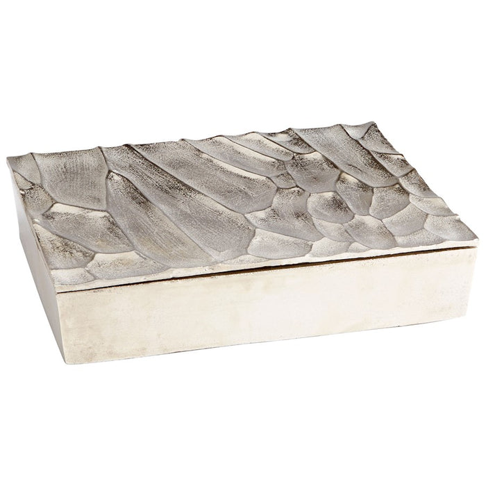 Cyan Design Large Greenwich Container, Silver
