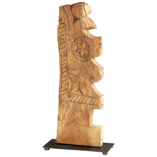 Cyan Design Large Neolithic Sculpture, Walnut