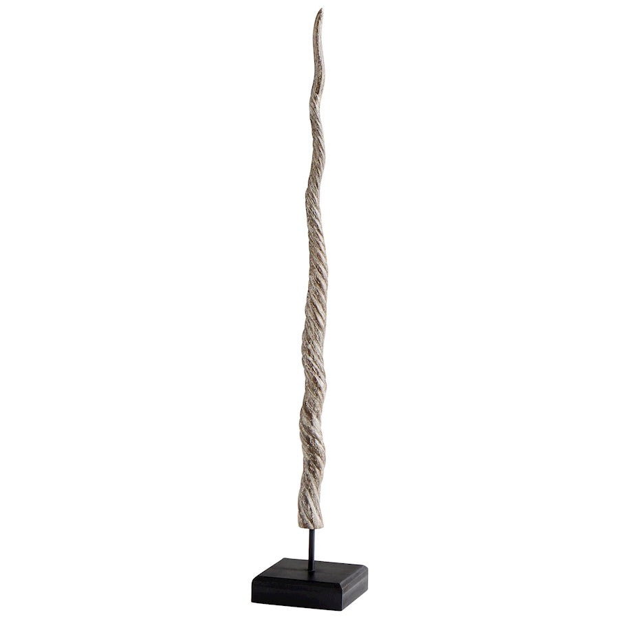 Cyan Design Small Addax Sculpture, Grey Wash