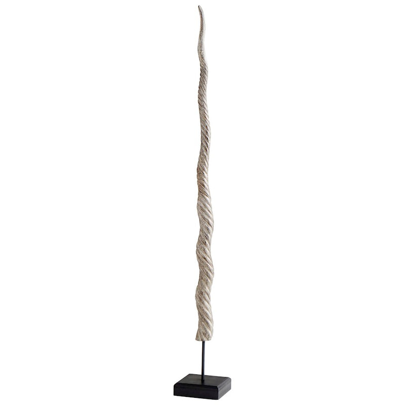 Cyan Design Large Addax Sculpture, Grey Wash