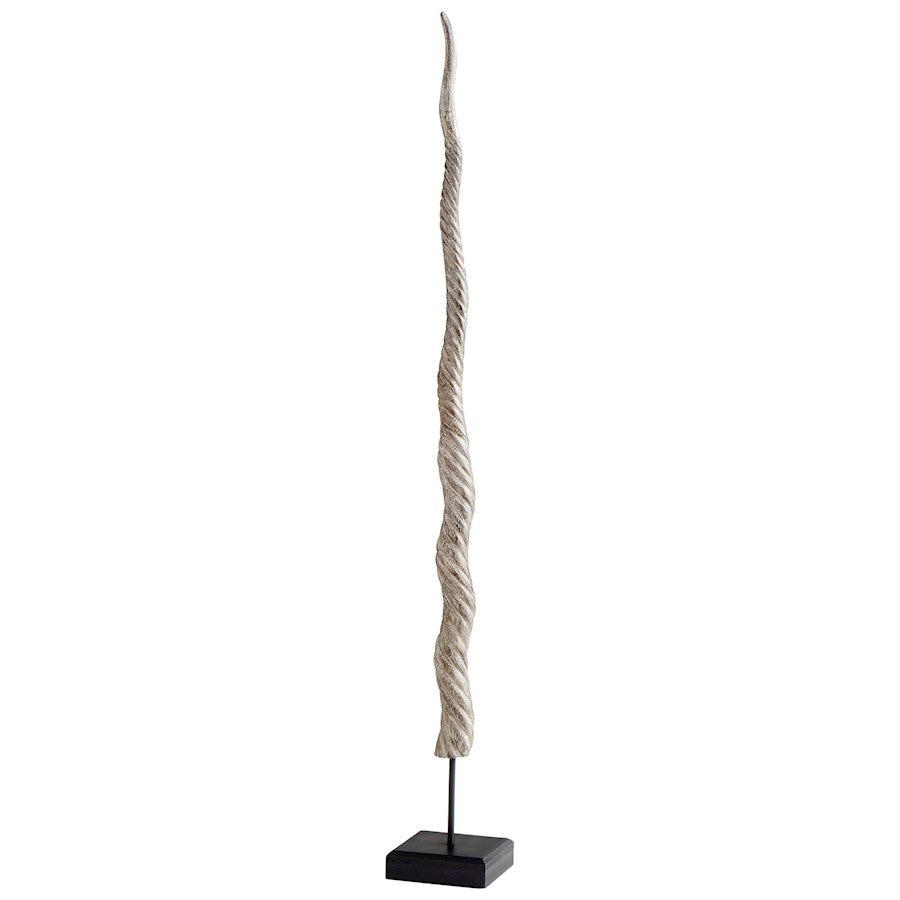 Cyan Design Large Addax Sculpture, Grey Wash