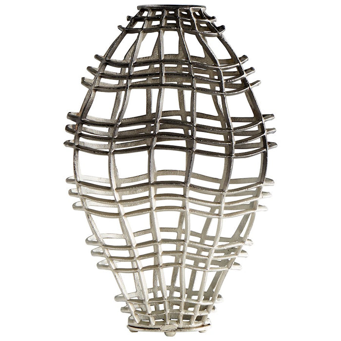 Cyan Design Small Wisteria Container, Zinc/Nickel