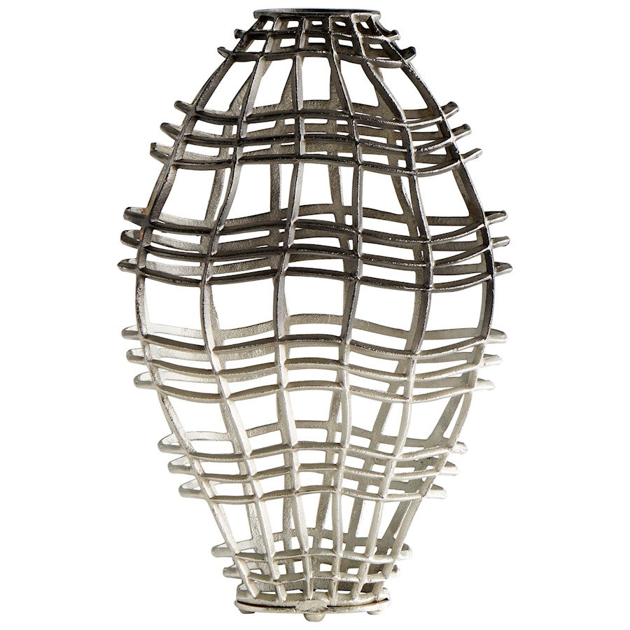 Cyan Design Small Wisteria Container, Zinc/Nickel