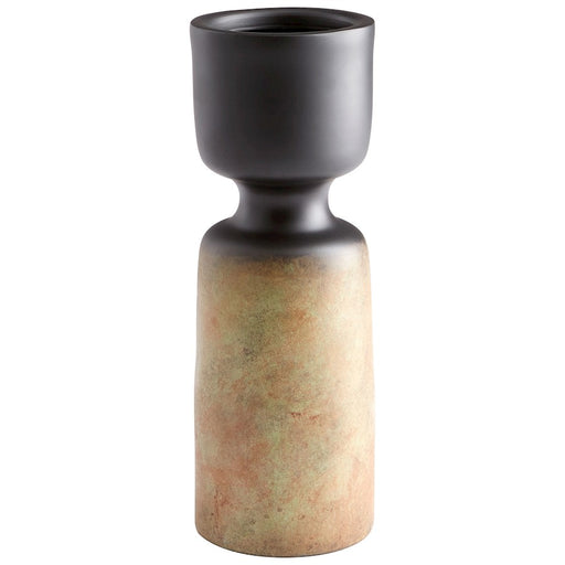Cyan Design Small Chalice Vase, Rustic Patina
