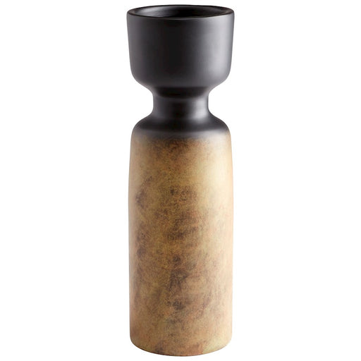 Cyan Design Large Chalice Vase, Rustic Patina