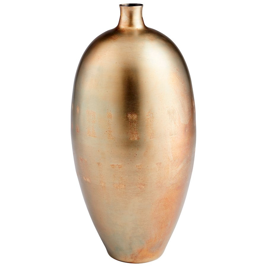 Cyan Design Hampstead Vase, Flamed Copper