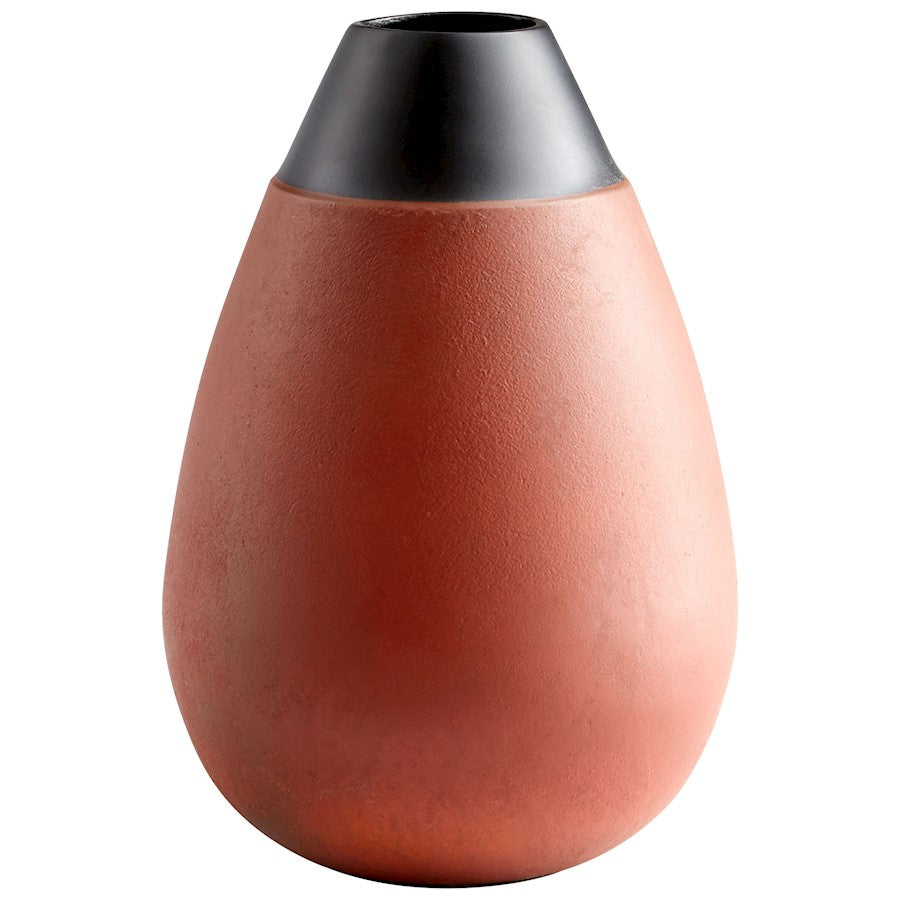 Cyan Design Large Regent Vase, Flamed Copper