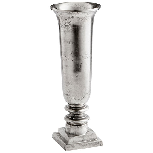 Cyan Design Small Relic Vase, Raw Nickel