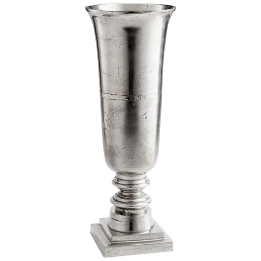 Cyan Design Large Relic Vase, Raw Nickel