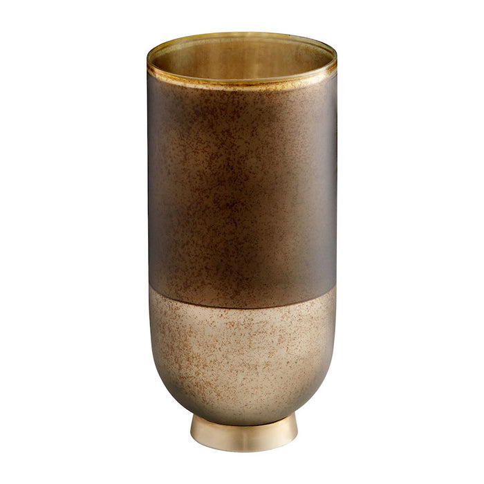 Cyan Design Small Pemberton Vase, Black Onyx/Champagne