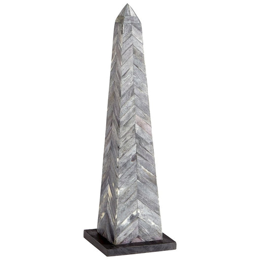Cyan Design Herring Obelisk Sculpture, Grey/Black
