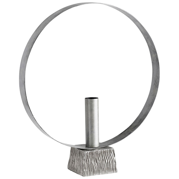 Cyan Design Radiant Halo Vase, Nickel