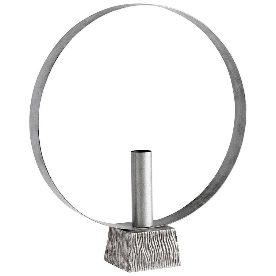 Cyan Design Radiant Halo Vase, Nickel