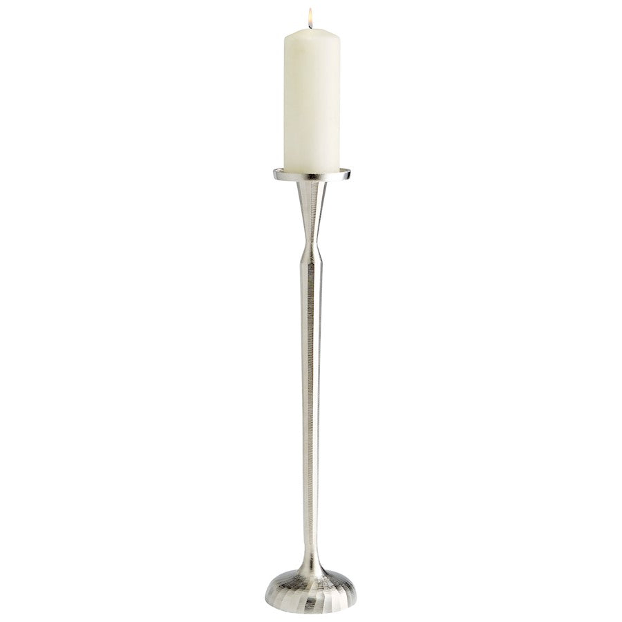 Cyan Design Large Reveri Candleholder, Nickel