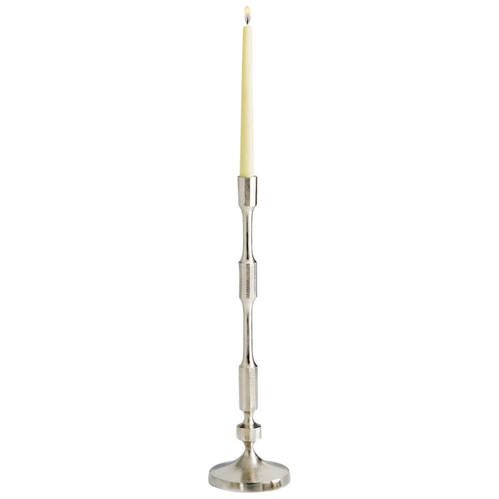 Cyan Design Large Cambria Candleholder, Nickel