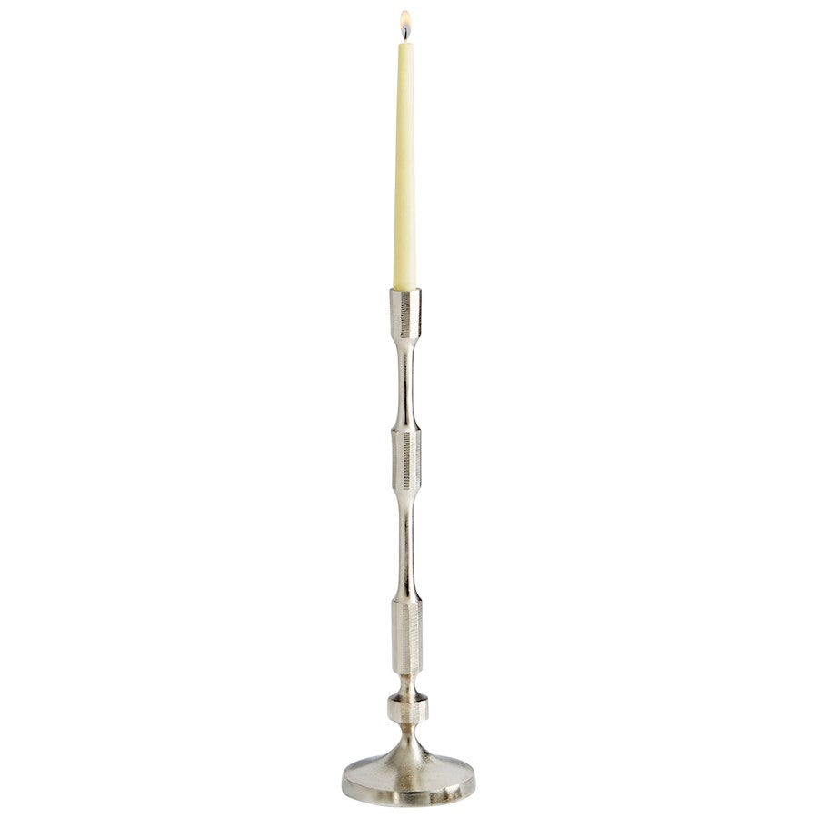 Cyan Design Large Cambria Candleholder, Nickel