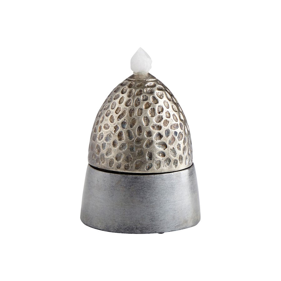 Cyan Design Small Chestnut Container, Antique Nickel