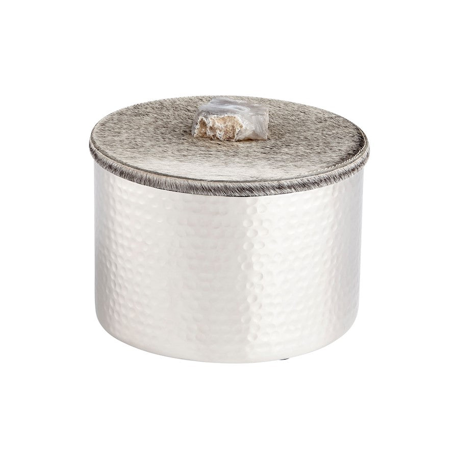 Cyan Design Large Windsor Container, Nickel