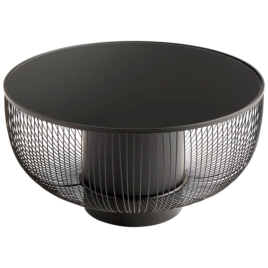 Cyan Design Large Carousel Table, Graphite