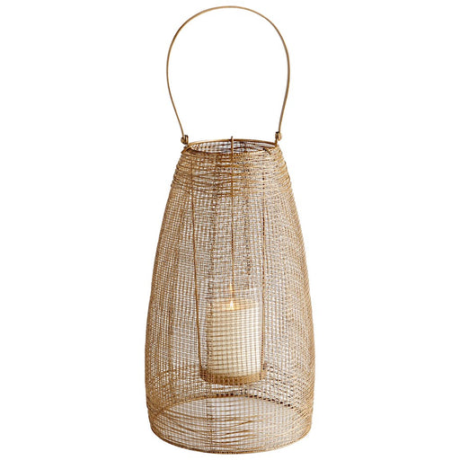 Cyan Design Medium Gauze Candleholder, Gold