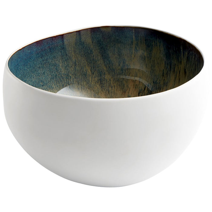 Cyan Design Small Android Bowl, White/Oyster