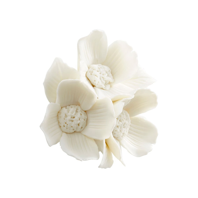 Cyan Design Fleural Wall Decor, White