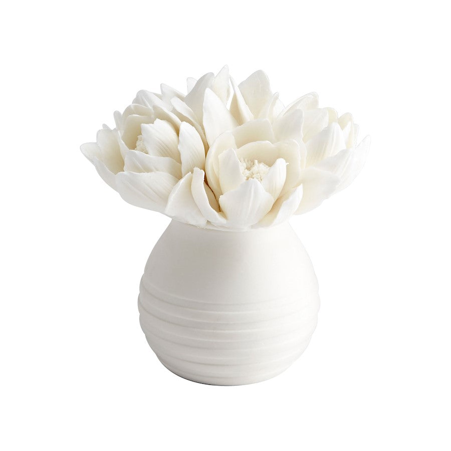Cyan Design Blooming Fleur Sculpture, White