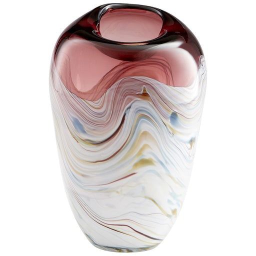 Cyan Design Small Sao Vase, Purple/White