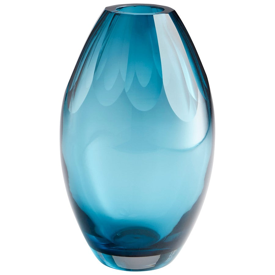 Cyan Design Large Cressida Vase, Blue