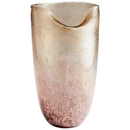 Cyan Design Large Prospero Vase, Purple/Gold Dust
