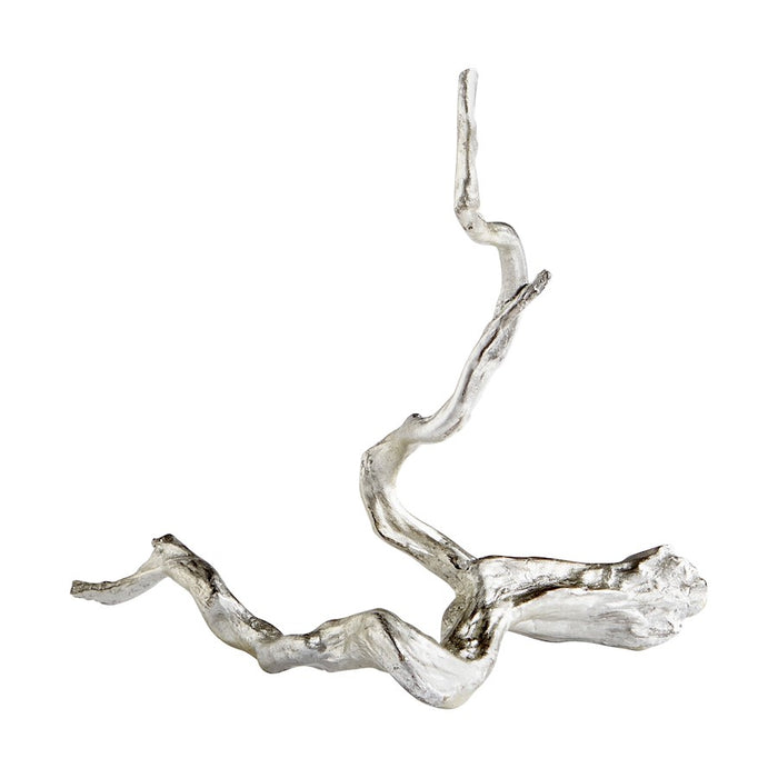 Cyan Design Small Drifting Sculpture, Silver Leaf
