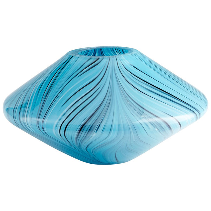 Cyan Design Small Phoebe Vase, Blue