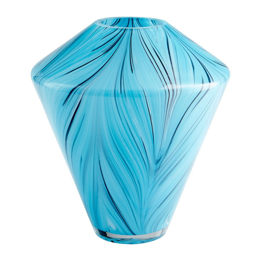 Cyan Design Medium Phoebe Vase, Blue