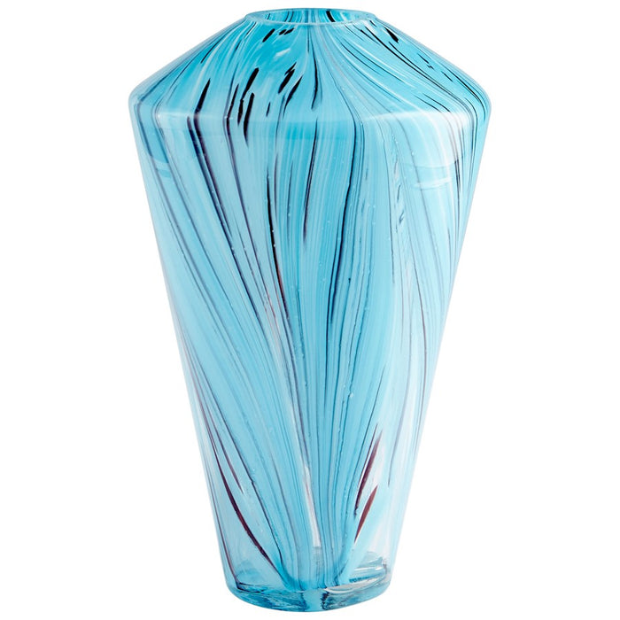 Cyan Design Large Phoebe Vase, Blue