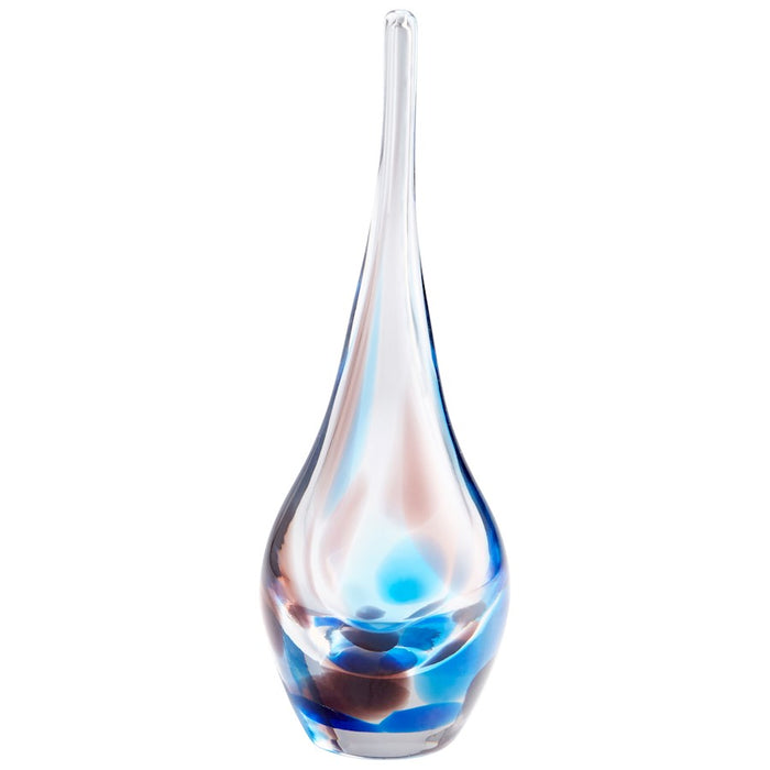 Cyan Design Small Pandora Vase, Amber/Blue